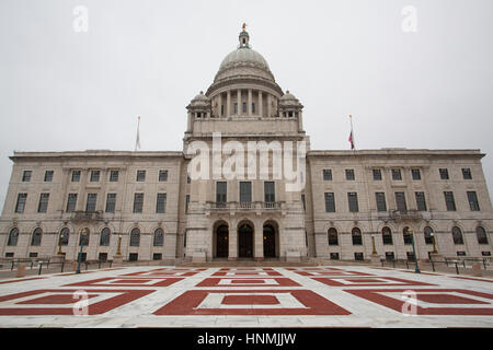 PROVIDENCE, RHODE ISLAND, USA - Juillet 9,2016 : La Rhode Island State House est la capitale de l'État américain du Rhode Island.Il a été construit en 1904 Banque D'Images