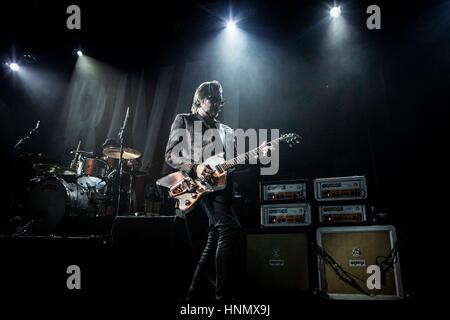 Milan, Italie. 14Th feb 2017. rival sons en concert au crédit d'Alcatraz : Roberto finizio/ alamy live news Banque D'Images