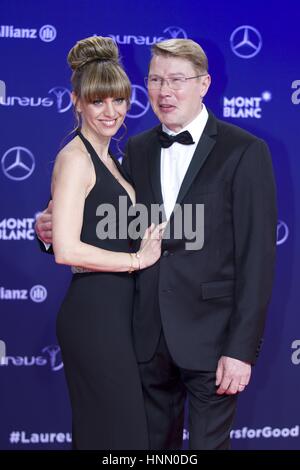 Monaco, Monaco. 14Th Feb 2017. Monte Carlo, Monaco - Février 14, 2017 : tapis rouge à la Laureus World Sports Awards avec l'utilisation de crédit dans le monde entier | : dpa/Alamy Live News Banque D'Images