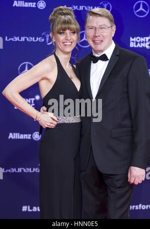 Monaco, Monaco. 14Th Feb 2017. Monte Carlo, Monaco - Février 14, 2017 : tapis rouge à la Laureus World Sports Awards avec l'utilisation de crédit dans le monde entier | : dpa/Alamy Live News Banque D'Images