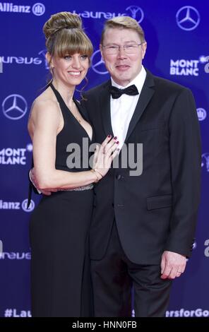 Monaco, Monaco. 14Th Feb 2017. Monte Carlo, Monaco - Février 14, 2017 : tapis rouge à la Laureus World Sports Awards avec l'utilisation de crédit dans le monde entier | : dpa/Alamy Live News Banque D'Images