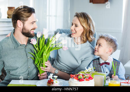 Fête de la famille fête des Mères Banque D'Images