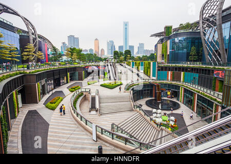 L'architecture urbaine à Guangzhou, Chine Banque D'Images