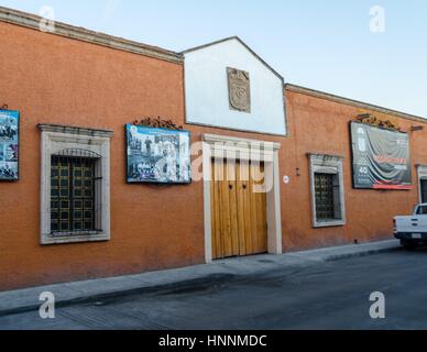 Un exemple intéressant d'architecture de Tlaquepaque, Guadalajara, Mexique. Banque D'Images