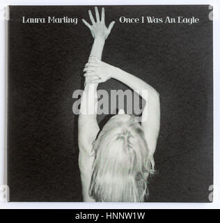 Couverture de 'Once I was an Eagle', album 2013 de Laura Marling sur Virgin - usage éditorial exclusif Banque D'Images