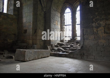 Kirkstall Abbey, Leeds, West Yorkshire Banque D'Images