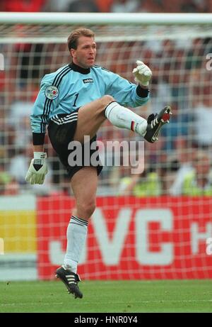 ANDREAS KOPKE ALLEMAGNE & Eintracht Francfort 27 Juin 1996 Banque D'Images