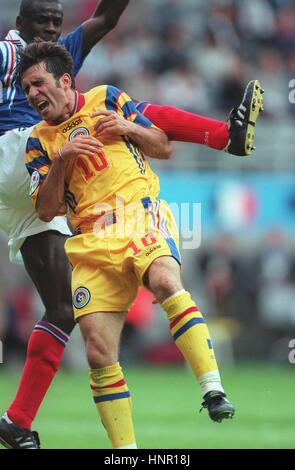 GHEORGHE HAGI ROUMANIE & FC BARCELONE 13 Juin 1996 Banque D'Images