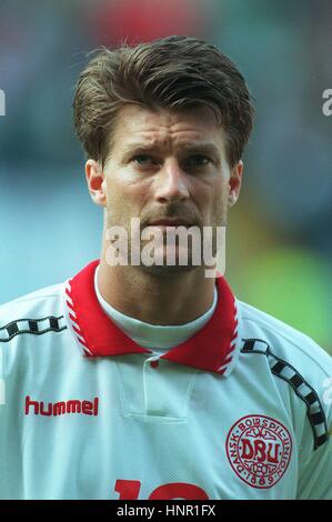 MICHAEL LAUDRUP DANEMARK & Barcelone 16 Juin 1996 Banque D'Images