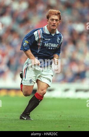 STUART MCCALL Glasgow Rangers FC 04 Septembre 1996 Banque D'Images