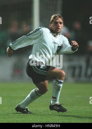 THOMAS HASSLER ALLEMAGNE & Karlsruher FC 19 Novembre 1996 Banque D'Images