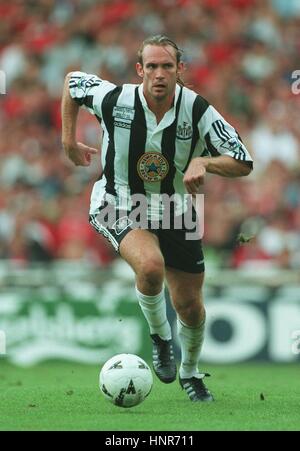 DARREN PEACOCK NEWCASTLE UNITED FC 12 Août 1996 Banque D'Images