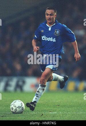 DENNIS WISE CHELSEA FC 18 Décembre 1996 Banque D'Images