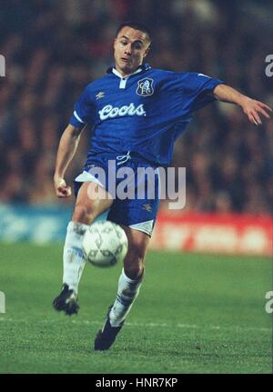 DENNIS WISE CHELSEA FC 18 Décembre 1996 Banque D'Images