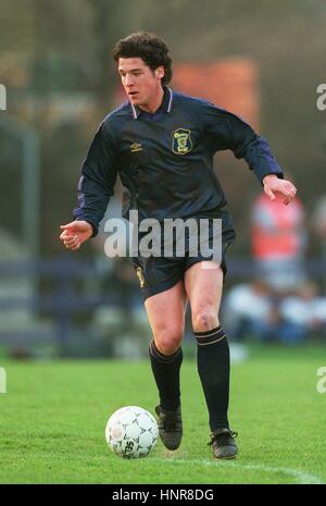 BRIAN O'NEIL SCOTLAND & Glasgow Celtic FC 26 Avril 1996 Banque D'Images