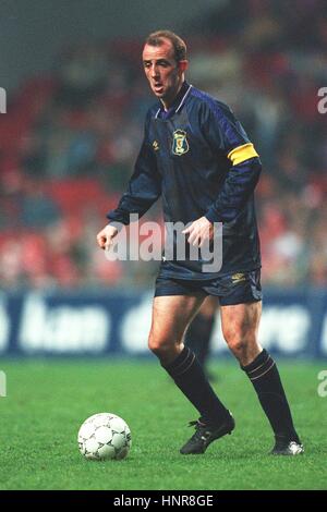 GARY MCALLISTER ECOSSE & Leeds United FC 26 Avril 1996 Banque D'Images