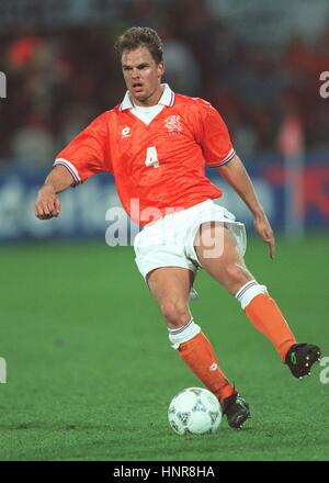 FRANK DE BOER HOLLAND & AJAX 26 Avril 1996 Banque D'Images