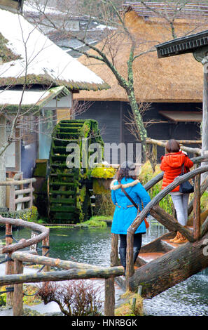 oshino-oshino-hakkai-tang-dans-yamanashi-japon-village-photo-stock-alamy