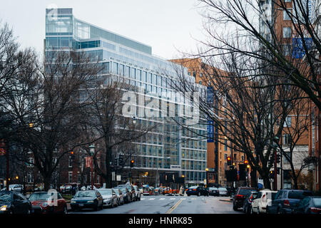 J Street, dans le centre-ville de Washington, DC. Banque D'Images