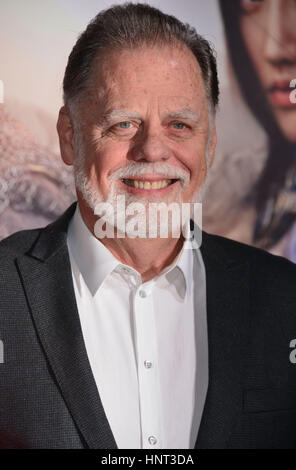 Los Angeles, Californie, USA. 15 février 2017. Taylor Hackford, arrivant à la Grande Muraille Première au Chinese Theatre à Los Angeles. Le 15 février 2017. Credit : Tsuni / USA/Alamy Live News Banque D'Images
