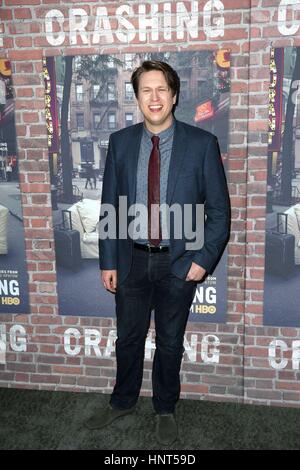 Los Angeles, Californie, USA. Feb 15, 2017. Pete Holmes au hall des arrivées pour écraser la chaîne HBO premiere, l'Avalon, Los Angeles, USA 15 Février, 2017. Credit : Priscilla Grant/Everett Collection/Alamy Live News Banque D'Images