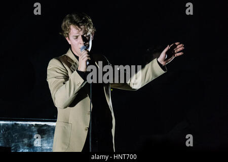 Milan, Italie. Feb 15, 2017. Tom Odell - Vivre à Milan - 15/02/2017 Credit : Luca Quadrio/Alamy Live News Banque D'Images