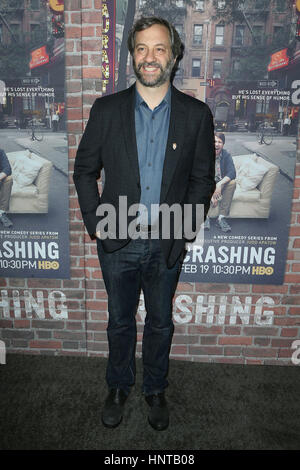 Hollywood, Etats-Unis. Feb 15, 2017. 15 février 2017 - Hollywood, Californie - Judd Apatow. Los Angeles première de HBO's ''Planter'' tenue à Avalon Hollywood. Crédit photo : AdMedia. Credit : AdMedia/ZUMA/Alamy Fil Live News Banque D'Images