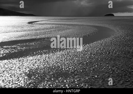 Et Brean Down Steep Holm de Weston Super Mare, Somerset, England, UK Banque D'Images