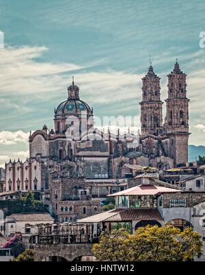 La cathédrale de Taxco, Mexique, Amérique du Nord Banque D'Images