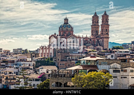 Vue sur Taxco, Mexique, Amérique du Nord Banque D'Images