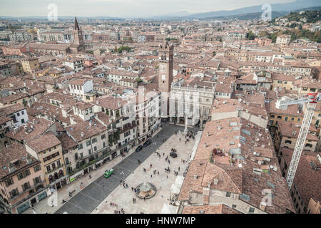 Cityscape, Vérone, Vénétie, Italie Banque D'Images