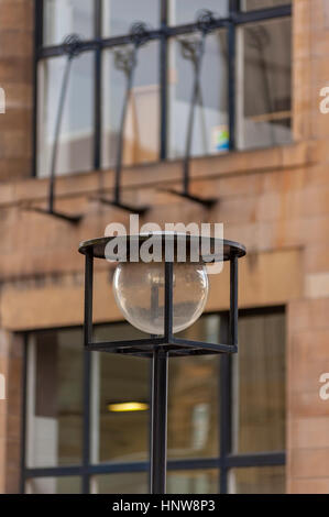 Plus de détails sur l'extérieur de la Glasgow School of art par Charles Rennie Mackintosh, avant l'incendie. Banque D'Images