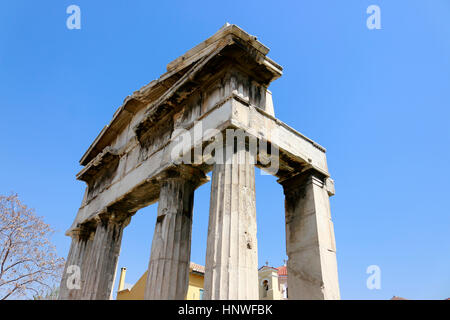 Roemische Agora, Athènes, Grèce. Banque D'Images