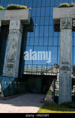 Sad apelacyjny - Cour d'appel en place Krasinski à Varsovie, Pologne Banque D'Images