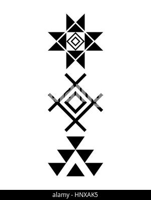 Imprimer Navajo, Aztec pattern, design Tribal, Native American Illustration de Vecteur