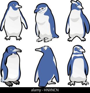 Penguin permanent vecteur Illustration. Illustration de Vecteur