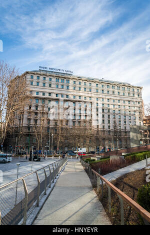 L'hôtel Principe di Savoia, Milan, Italie Banque D'Images