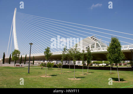 L'Assut de l'Or Bridge à Valence, Espagne Banque D'Images