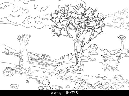 Livre à colorier coloriage pour adultes. vector illustration noir et blanc. Illustration de Vecteur