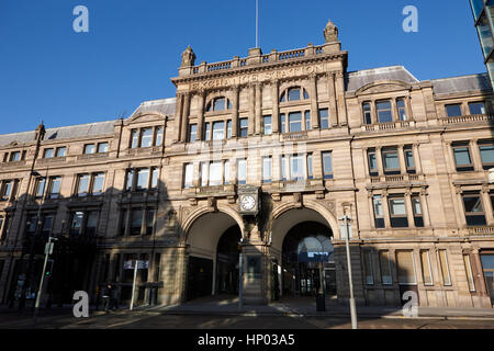 La station d'échange liverpool ancienne gare maintenant des bureaux dans le quartier commercial uk Banque D'Images