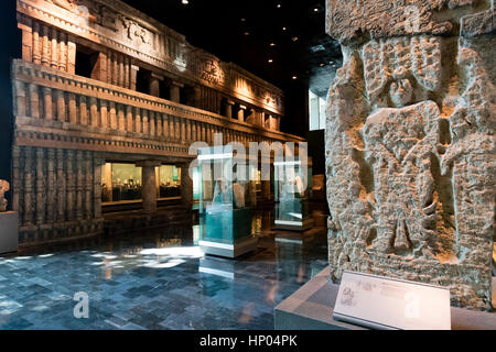 Musée national d'anthropologie, Musée national d'Anthropologie, Mexico, Mexique Banque D'Images