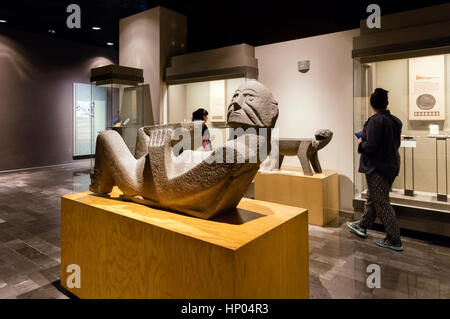 Musée national d'anthropologie, Musée national d'Anthropologie, Mexico, Mexique Banque D'Images