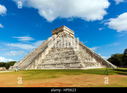 Stock Photo - Chichen Itza, au Mexique, l'une des nouvelles Sept Merveilles du Monde Banque D'Images