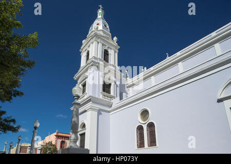 CATEDRAL DE NUESTRA SEÑORA DE GUADALUPE (©FRANCISCO PORRATA DORIA 1835) CENTRE-VILLE DE PONCE PUERTO RICO Banque D'Images