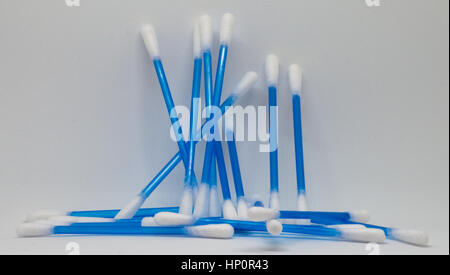 Écouteurs-boutons coton Banque D'Images