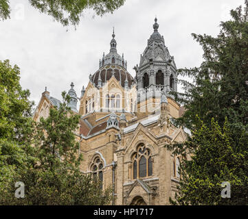 Stock Photo - Hongrie, Szeged, Nouvelle Synagogue Banque D'Images