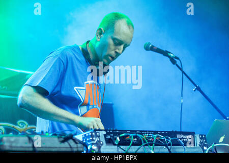 Madison, Wisconsin, USA. Feb 15, 2017. NICK crochet à l'Orpheum Theatre de Madison, Wisconsin Crédit : Daniel DeSlover/ZUMA/Alamy Fil Live News Banque D'Images