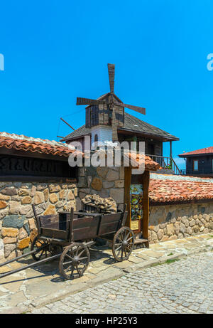 Près de la ville de Sozopol, Bulgarie Bourga Banque D'Images