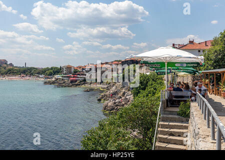 Près de la ville de Sozopol, Bulgarie Bourga Banque D'Images