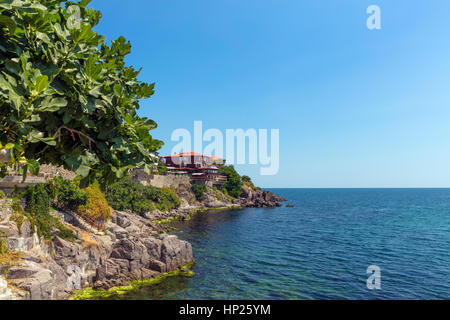 Près de la ville de Sozopol, Bulgarie Bourga Banque D'Images